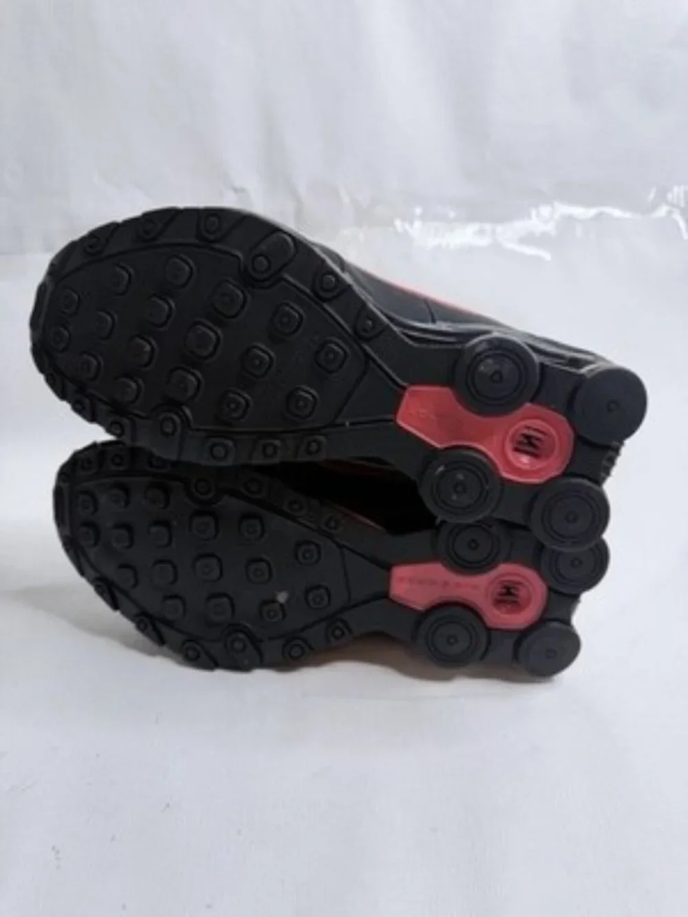 Women’s  Size 7Y Nike Shox Black R4 Ride Infrared Tl Running Shoes 310480 001 2
